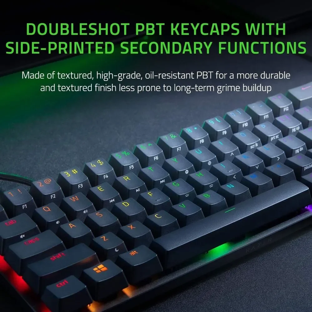 Razer Huntsman Mini 60% Gaming Keyboard Clicky Optical Switch Black